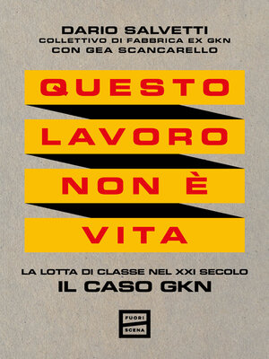 cover image of Questo lavoro non è vita